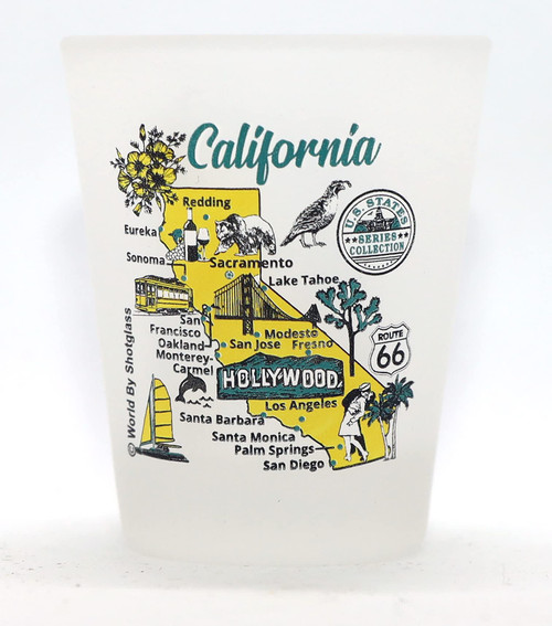 California US States Series Collection Shot Glass California US States Series Collection Shot Glass