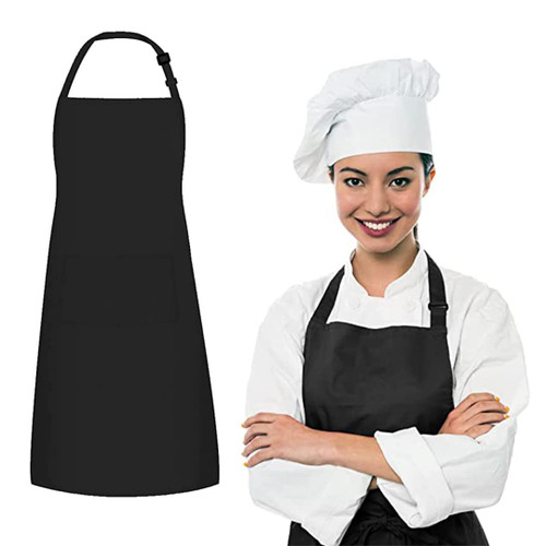 Adjustable Bib Aprons for women bulk aprons for restaurant kitchen apron chef apron kitchen bib aprons for men Unisex Aprons for Kitchen Crafting BBQ Drawing Black Adjustable Bib Aprons for women bulk aprons for restaurant kitchen apron chef apron kitchen bib aprons for men Unisex Aprons for Kitchen Crafting BBQ Drawing Black