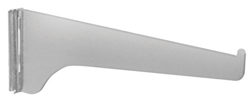 Knape & Vogt 180ANO 8" Shelf Brackets, 8", Chrome