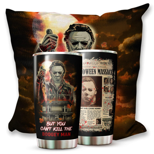 Hilary Art Horror Character Stainless Steel Tumbler - Halloween Christmas, Halloween, Birthday Gifts For Coworker, Men, Women 20 Oz
