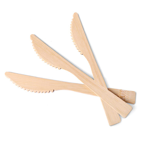 Banbu Bamboo Utensils Disposable- 100PK Bamboo Knives Disposable 100% Compostable Biodegradable Knife Renewable Natural Travel Cutlery for Camping/Party Banbu Bamboo Utensils Disposable- 100PK Bamboo Knives Disposable 100% Compostable Biodegradable Knife Renewable Natural Travel Cutlery for Camping/Party