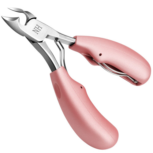 Thick & Ingrown Toenail Clippers for Seniors: Professional Podiatrist Toe Nail Clippers for Adult Pedicure Toenail Cutter with Stainless Steel Sharp Curved Blade (Rose Gold) Thick & Ingrown Toenail Clippers for Seniors: Professional Podiatrist Toe Nail Clippers for Adult Pedicure Toenail Cutter with Stainless Steel Sharp Curved Blade (Rose Gold)