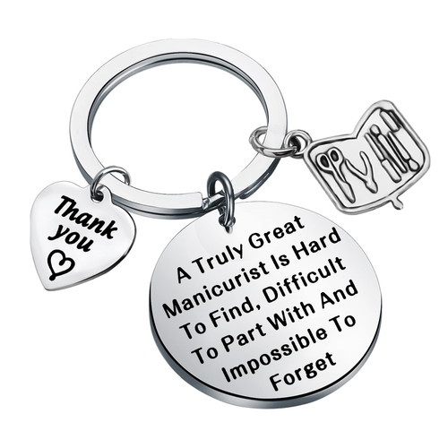 PLITI Nail Technician Gift Manicurist Keychain Nail Artist Gift Manicurist Graduation Gift Nail Boss Gift Nail Tech Appreciation Gift (great manicurist ky) PLITI Nail Technician Gift Manicurist Keychain Nail Artist Gift Manicurist Graduation Gift Nail Boss Gift Nail Tech Appreciation Gift (great manicurist ky)