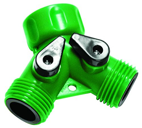 Aqua Plumb Plastic Hose Y with Dual Shut Off