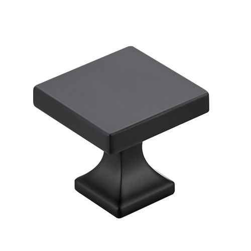 Cabinet Knobs Matte Black Square Knobs for Cabinets and Drawers Cabinet Hardware Kitchen Cabinet Knobs 5 Pack
