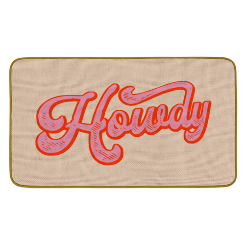 Burosev Funny Pink Howdy Decorative Doormat, Preppy Cowgirl Floor Mat, Rustic Howdy Farmhouse Decor for Home Indoor Outdoor Front Porch Door Mat (17 x 30 Inch) Burosev Funny Pink Howdy Decorative Doormat, Preppy Cowgirl Floor Mat, Rustic Howdy Farmhouse Decor for Home Indoor Outdoor Front Porch Door Mat (17 x 30 Inch)