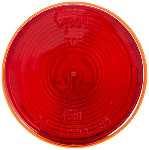 Grote 45812-5 Red 2 1/2" Round Clearance Marker Light (Optic Lens)