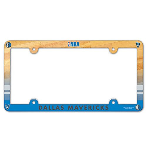 WinCraft NBA Dallas Mavericks License Plate with Full Color Frame WinCraft NBA Dallas Mavericks License Plate with Full Color Frame