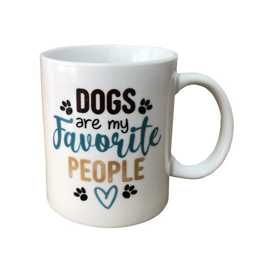 Wisedeal Dogs Theme Coffee Mug Gifts For Dad Mom, Christmas Birthday Mug Gifts For Grandma Aunte Uncle Love Dog People Coworkers Friends, Ceramic White 11 Oz