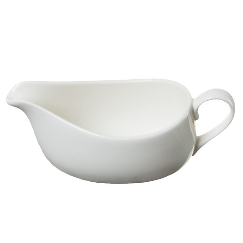 14 oz Large Gravy Boat White Ceramic Gravy Server Sauce Boat 14 oz Large Gravy Boat White Ceramic Gravy Server Sauce Boat