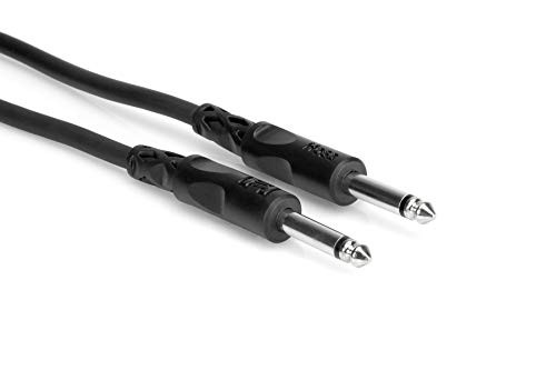 Hosa CPP-105 1/4" TS to 1/4" TS Unbalanced Interconnect Cable, 5 Feet Hosa CPP-105 1/4" TS to 1/4" TS Unbalanced Interconnect Cable, 5 Feet