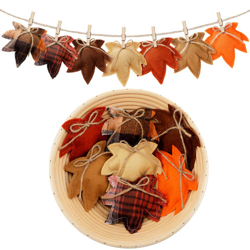 21 Pcs Thanksgiving Fall Hanging Ornaments Maple Leaf Tree Decorations Felt 3D Hanging Ornaments Harvest Fall Leaves Farmhouse Decor for Thanksgiving Fall Autumn Party Tree Decors 21 Pcs Thanksgiving Fall Hanging Ornaments Maple Leaf Tree Decorations Felt 3D Hanging Ornaments Harvest Fall Leaves Farmhouse Decor for Thanksgiving Fall Autumn Party Tree Decors