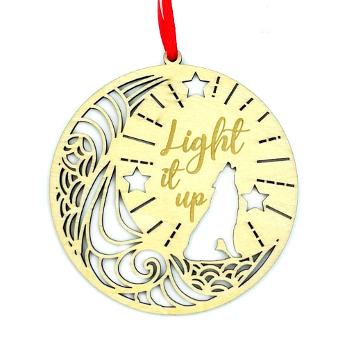 Light It Up Crescent City HOSAB S.J. Maas Laser Cut Ornament Home Wall Decoration Trim Trinket