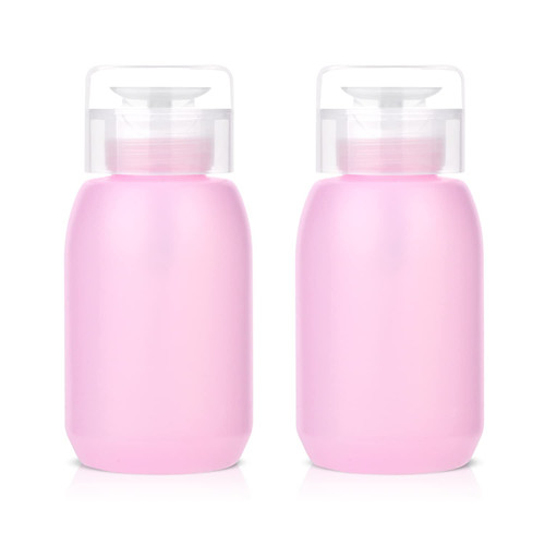 Push Down Pump Dispenser, MEKK Acetone Pump Dispenser Empty Alcohol Dispenser Push Down Nail Polish Remover Pump One-Touch Pump Bottle Dispenser for Nail Polish & Makeup Remover 2 Pack 200ML(6.8oz) Push Down Pump Dispenser, MEKK Acetone Pump Dispenser Empty Alcohol Dispenser Push Down Nail Polish Remover Pump One-Touch Pump Bottle Dispenser for Nail Polish & Makeup Remover 2 Pack 200ML(6.8oz)