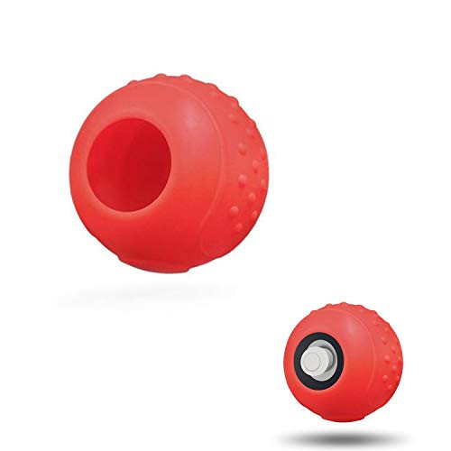 NF Orange Portable Carrying Carry Case Cover for Nintendo Switch Poke Ball Plus Controller Eevee Game Bag with Keychain (Red) 