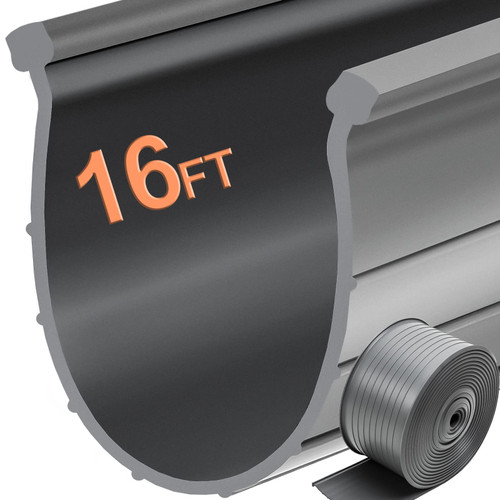 Replacement for Wayne Dalton Garage Door Bottom Weather Seal 154448 Fits for Wayne Dalton Door Bottom Rubber Seal 16 Feet