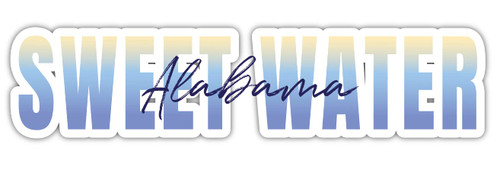 Sweet Water Alabama Souvenir 4-Inch Magnet Script Design 4 Inch|Magnet Sweet Water Alabama Souvenir 4-Inch Magnet Script Design 4 Inch|Magnet