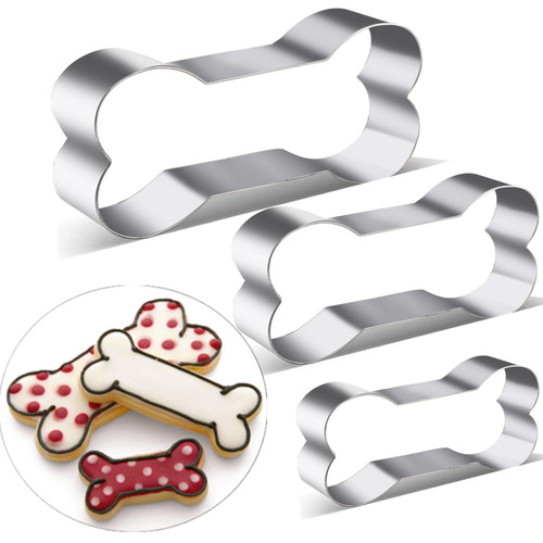 Dog Treats Cookie Cutters,Dog Bone Shape Cookie Cutters set Stainless Steel Biscuit Mold for Dog Cat Homemade Treats Dog Treats Cookie Cutters,Dog Bone Shape Cookie Cutters set Stainless Steel Biscuit Mold for Dog Cat Homemade Treats