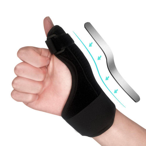 Mataura Thumb Brace, Thumb Spica Splint & Wrist Stabilizer (Fits Left and Right Hands) for Pain Relief, Arthritis, Tendonitis, Sprained and Carpal Tunnel Supporting