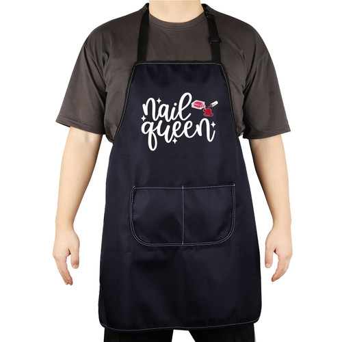CENWA Nail Technician Aprons Nail Artist Gifts Nail Boss/Nail Queen Nail Tech Adjustable Apron For Nail Salons (Nail Queen apron) CENWA Nail Technician Aprons Nail Artist Gifts Nail Boss/Nail Queen Nail Tech Adjustable Apron For Nail Salons (Nail Queen apron)