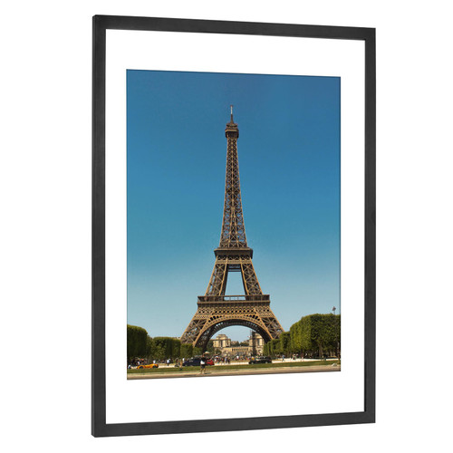 HOMESEVEN 18x24 Frame, 18x24 Picture Frame Matted to 16x20, Solid Wood Poster Frame-Horizontal and Vertical Wall Hanging for Home, Exhibition, Caffe(Black)