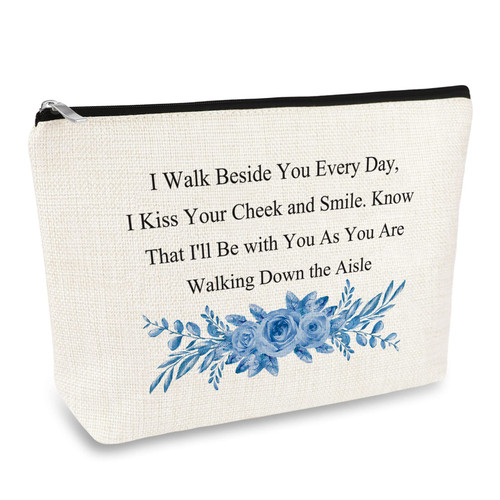 Engagement Gifts for Her Makeup Bags Bridal Shower Gifts Bride To Be Gift Cosmetic Bag Wedding Gift for Women Bachelorette Party Gifts Honeymoon Gift Travel Gift Travel Toiletry Pouch