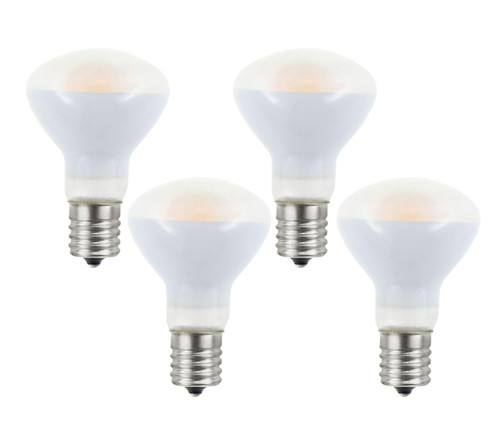 Greeogin E17 R14 LED Bulb, 4W (40W Equivalent) Mini Reflector Floodlight Light Bulb, E17 Intermediate Base, Soft White 2700K, 400 Lumens, Non-Dimmable, Pack of 4