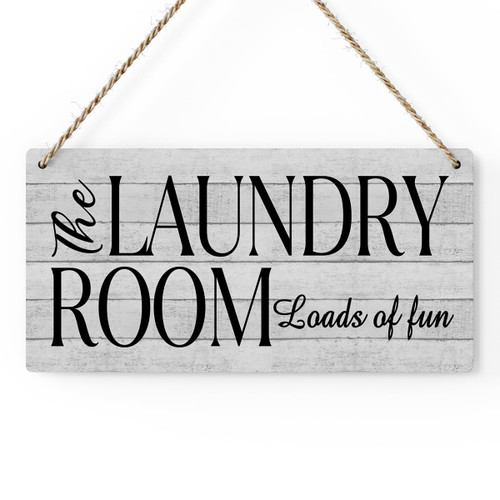 Funny Laundry Room Sign Farmhouse Laundry Room Decor Bathroom Wall Art Rustic Wood Wall Decor Accessories Wooden Sign Housewarming Gift for Home Living Room Bathroom Wash House