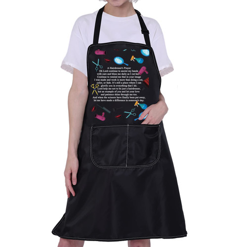CMNIM Hairdresser Apron Hair Stylist Apron with Pockets Salon Apron for Hair Stylist Hairdresser Gift Cosmetology Gift Barber Apron (Hairdresser Apron) CMNIM Hairdresser Apron Hair Stylist Apron with Pockets Salon Apron for Hair Stylist Hairdresser Gift Cosmetology Gift Barber Apron (Hairdresser Apron)