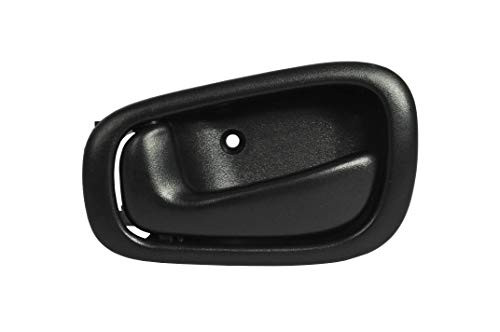 Replacement Front Left Driver Side Black Door Handle for 98-02 Chevrolet Prizm, Toyota Corolla TO1352141 (1998, 2000, 2001, 2002)