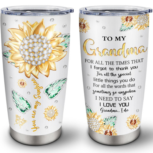 Muilzon Grandma Gifts Tumblers 20oz, Gifts for Grandma, Grandma Birthday Gifts, Christmas Birthday Gifts for Grandma, Gift for Grandma, Grandma Gift