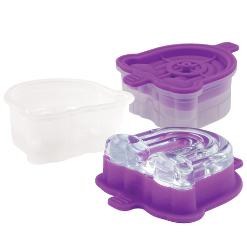 Tovolo Rainbow Ice Molds (Set of 2) - Slow-Melting, Leak-Free, BPA-Free/Great for Whiskey, Cocktails, Fun Drinks, and Gifts
