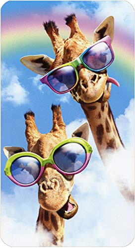 Giraffes in Sunglasses - Avanti Funny/Humorous Oversized Birthday Card