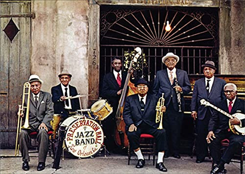 Avanti Press Preservation Hall Jazz Band America Collection Birthday Card for Him : Man