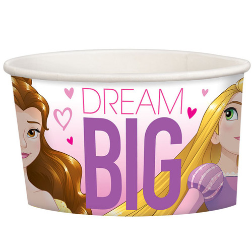 Amscan Magical Disney Princess Dream Big Birthday Treat Cups Party Favor, Multicolor, 9.5 oz
