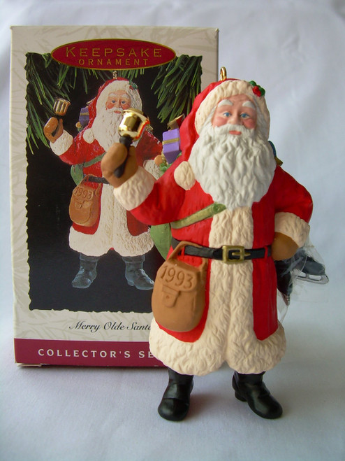Hallmark Keepsake Ornament Merry Olde Santa # 4 in Series 1993