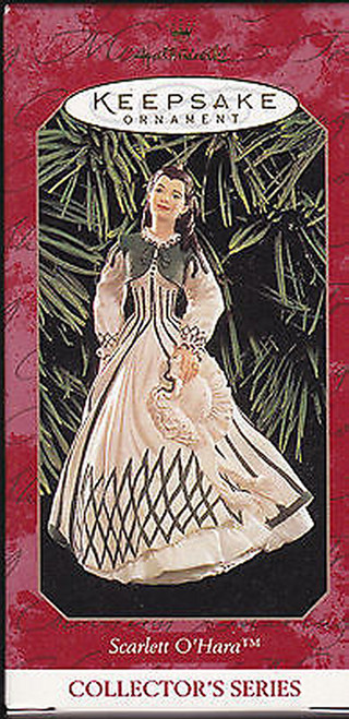 Hallmark Keepsake Ornament Scarlett O'Hara Ornament 1999 Hallmark Keepsake Ornament Scarlett O'Hara Ornament 1999