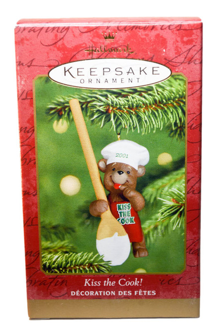 Hallmark Keepsake Ornament Kiss the Cook! 2001 QX2852