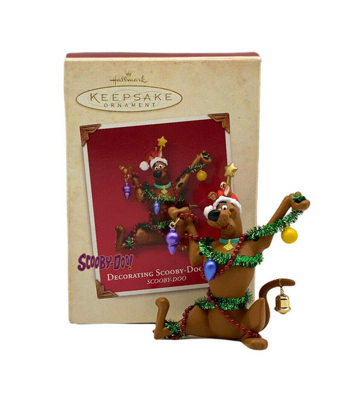 Hallmark Keepsake Ornament Decorating Scooby Doo Style 2002 Hallmark Keepsake Ornament Decorating Scooby Doo Style 2002
