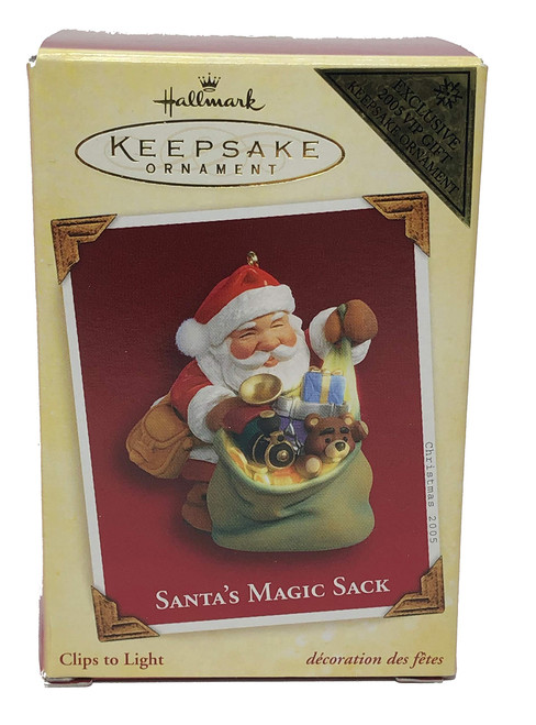 Hallmark Keepsake Ornament Santas Magic Sack 2005