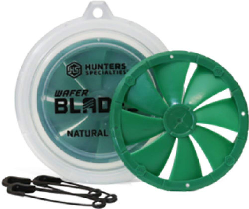 Hunters Specialties unisex adult Hunters Specialties Natural Pine Wafer Blades, Green, Natural Pine US