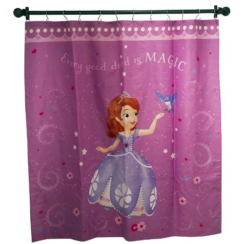 Disney Sofia the First Fabric Shower Curtain