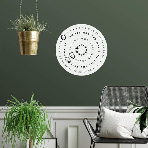 RoomMates RMK3725GM Perpetual Calendar Peel and Stick Dry Erase/Whiteboard Giant Wall Decal