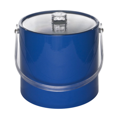 Mr. Ice Bucket Regency 3-Quart Ice Bucket, Specter Blue