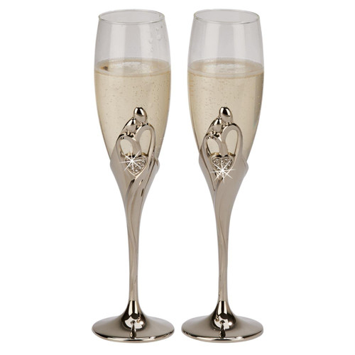 "Embrace" Flutes - Set of 2