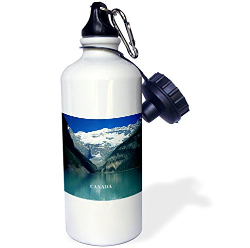 3dRose wb_80625_1 Picture of Degas Painting The Pink Dancers Before The Dance Sports Water Bottle, 21 oz, White