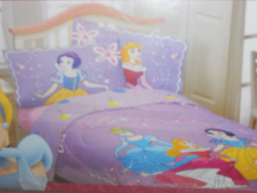 Disney Princess "Dance and Romance" Full Size Sheet Set