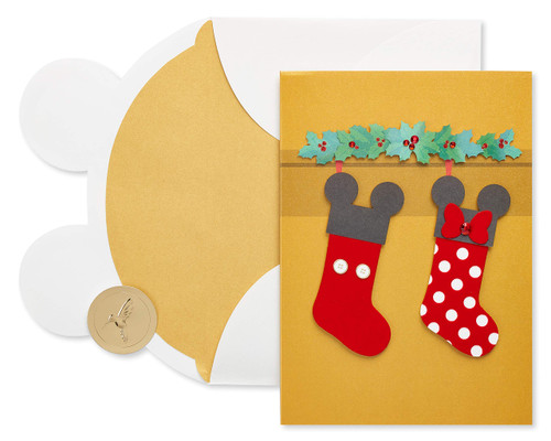 Papyrus Romantic Disney Christmas Card (Favorite Part of Christmas)