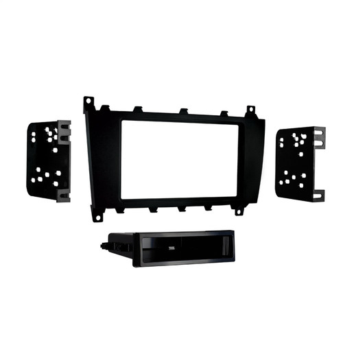 Metra 99-8721B Double or Single Din with Pocket Installation Kit for Mercedes-Benz Vehicles (Black) Metra 99-8721B Double or Single Din with Pocket Installation Kit for Mercedes-Benz Vehicles (Black)