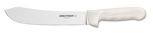 Dexter-Russell 8" Butcher Knife, S112-8PCP, SANI-SAFE series,White